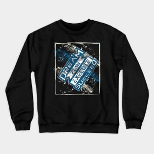 Dream Plan Execute Succeed Motivational Quotes Crewneck Sweatshirt